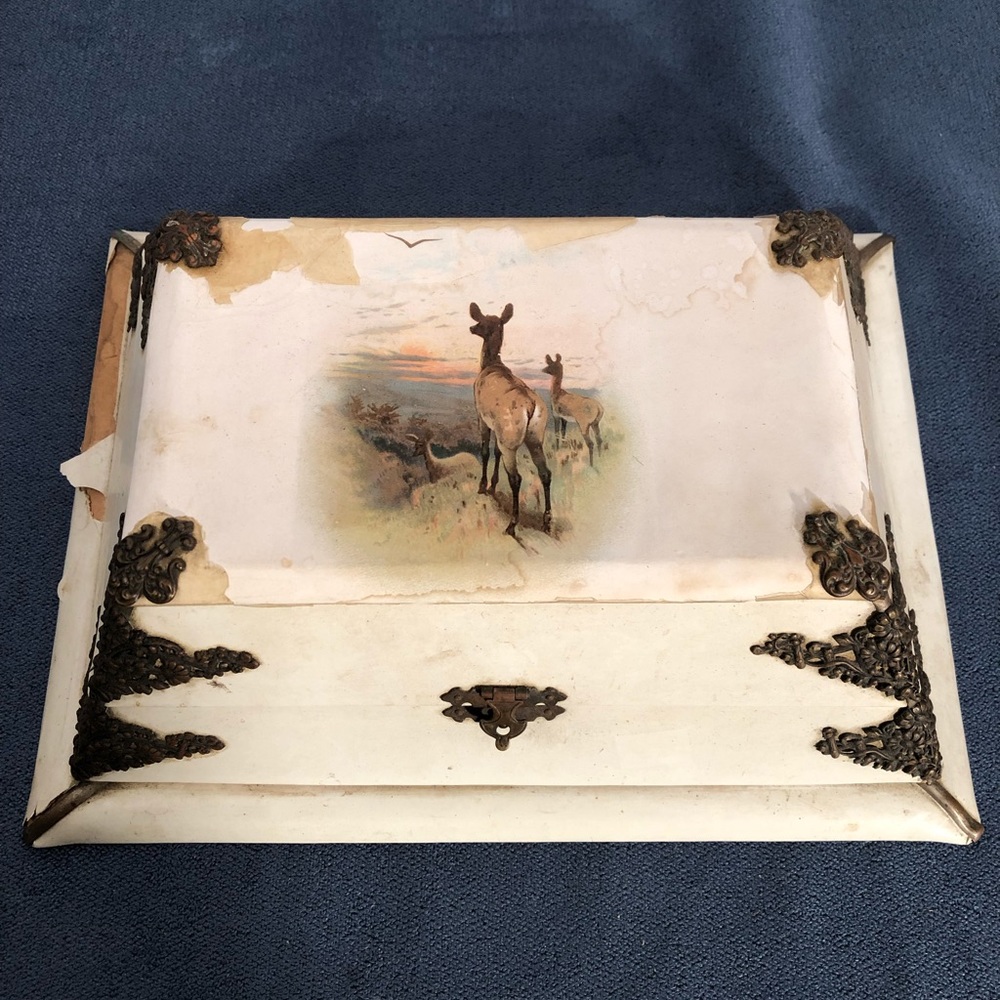 vintage 1950-1960s jewelry box